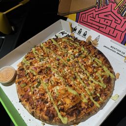 Paneer Tikka pizza