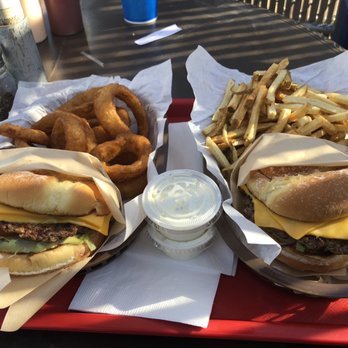 Granny's Mini-Hut - From Portland and we love food carts! These burgers don't disappoint. YUM! Fresh Cust fries and onion rings good too. - Burgers Near Me - Roseburg, Oregon Granny's Mini-Hut - From Portland and we love food carts! These burgers don't disappoint. YUM! Fresh Cust fries and onion rings good too. - Burgers Near Me - Roseburg, Oregon