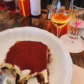 Sant Ambroeus Soho - Tiramisu' with Frangelico - Italian Near Me - New York, New York Sant Ambroeus Soho - Tiramisu' with Frangelico - Italian Near Me - New York, New York