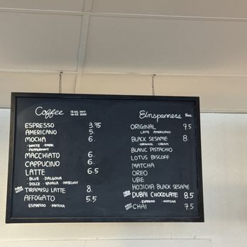 Our Place Dessert Cafe - Drinks menu - Cafes Near Me - Edmonds, Washington