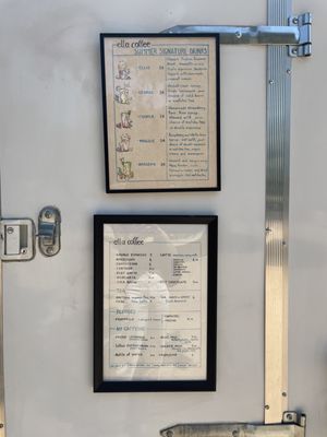 Menu photo 1 Ella Coffee Houston, TX