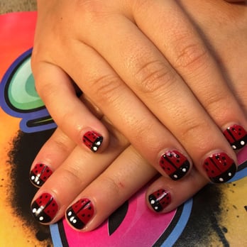Lush and Lacquered - Lady bugs for a princess! - Nail Salons Near Me - Las Vegas, Nevada Lush and Lacquered - Lady bugs for a princess! - Nail Salons Near Me - Las Vegas, Nevada