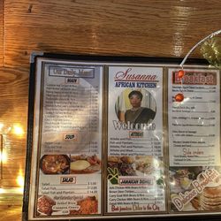 Menu. Prices have gone up but you will not feel cheated.