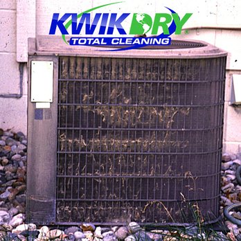 Polk County Kwik Dry - a dirty air conditioner - Carpet Cleaning Near Me