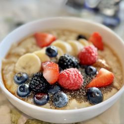W Edinburgh - Breakfast porridge