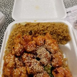China Dragon - Looked good, nice flavor... all breading. Epic fail