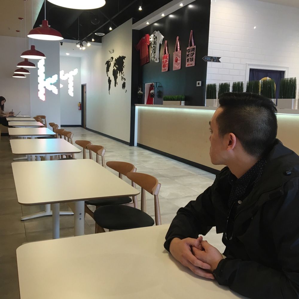 Kung Fu Tea - The KFT logo changes colors - Bubble Tea Near Me - Buford, Georgia