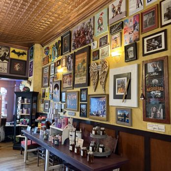 The Purple Pigeon Coffeehouse - Interior design - Coffee & Tea Near Me - Chamberlain, South Dakota