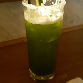 Maplewood Kitchen and Bar - Green Margarita. Not good, overpowered by a sweet green juice. - Breakfast & Brunch Near Me - Cincinnati, Ohio Maplewood Kitchen and Bar - Green Margarita. Not good, overpowered by a sweet green juice. - Breakfast & Brunch Near Me - Cincinnati, Ohio