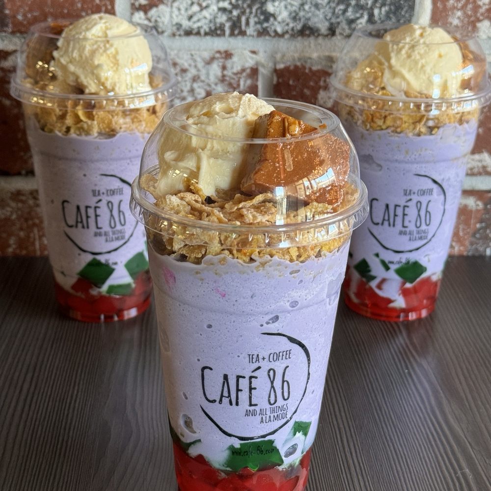 Cafe 86 - Upside Down Halo-Halo - Cafes Near Me - Northridge, California