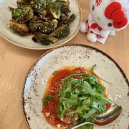 Meatballs + Brussels Sprouts Meatballs + Brussels Sprouts