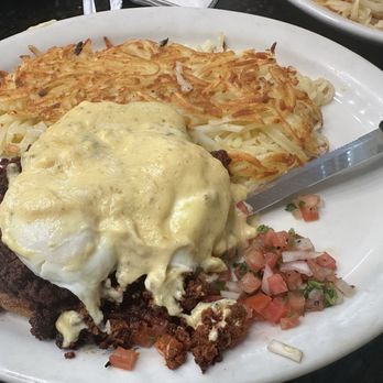 Louise's Pantry - Southwestern Eggs Benedict - American Near Me - La Quinta, California Louise's Pantry - Southwestern Eggs Benedict - American Near Me - La Quinta, California