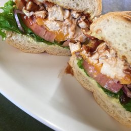 BBQ Chicken Bacon Ranch Sandwich