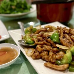 Sliced Chicken with Black Bean Sauce