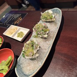 Aguachile oysters Aguachile oysters