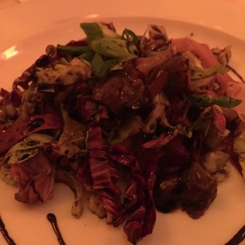 Osteria I Nonni - Radicchio salad w Prosciutto. Waay overdressed. - Italian Near Me - Mendota Heights, Minnesota Osteria I Nonni - Radicchio salad w Prosciutto. Waay overdressed. - Italian Near Me - Mendota Heights, Minnesota