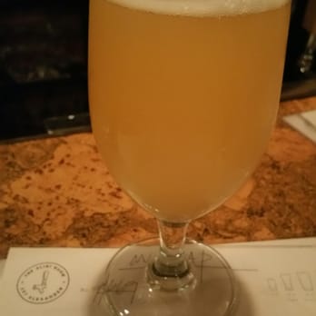 Alibi Room - Strange fellows' "jonguleur" Belgian style whitbier ($6.75 large) - Pubs Near Me - Vancouver, British Columbia