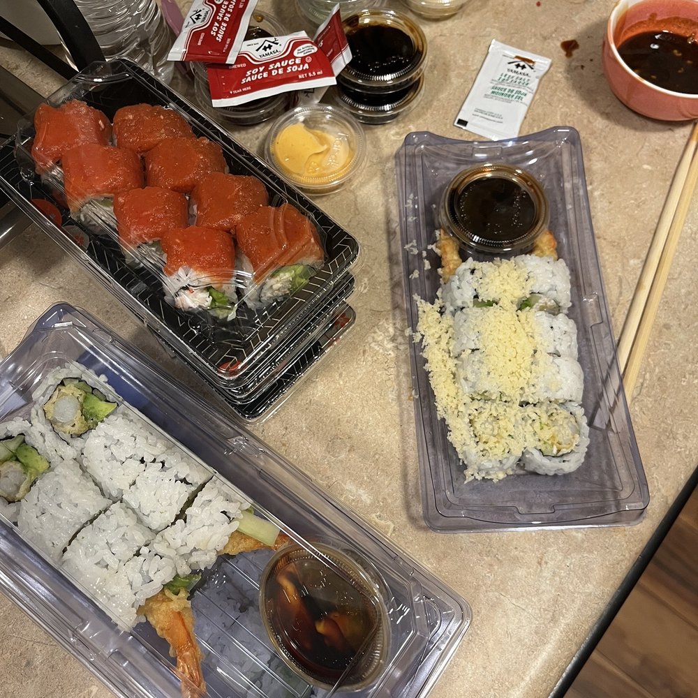Yanagi Kitchen Long Beach - Shrimp Tempura Roll Crunch Roll Red Dragon Roll - Sushi Bars Near Me - Long Beach, California Yanagi Kitchen Long Beach - Shrimp Tempura Roll Crunch Roll Red Dragon Roll - Sushi Bars Near Me - Long Beach, California