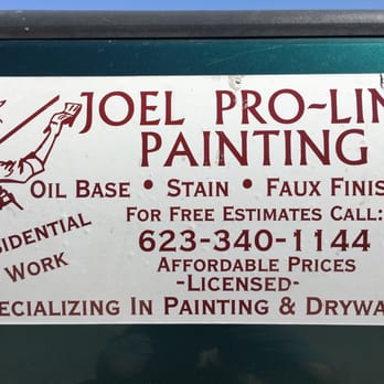 Joel Pro-Line Painting - Great guy, detail oriented, gets the job done! - Painters Near Me - Glendale, Arizona Joel Pro-Line Painting - Great guy, detail oriented, gets the job done! - Painters Near Me - Glendale, Arizona