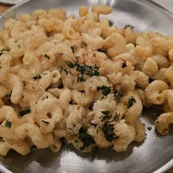 Base Camp - $18 Mac & Cheese. Nothing special, and on the drier side. Definitely not worth $18.