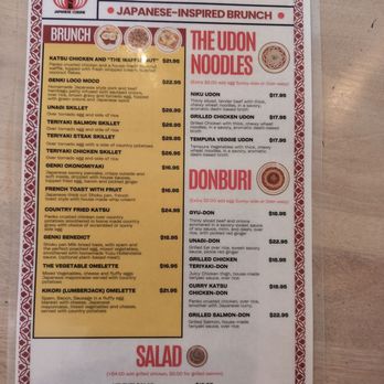 Genki Kitchen - Menu - Japanese Near Me - Sacramento, California