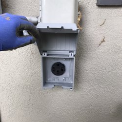 AllStar Window Cleaning And More - Electric Vehicle 220V Outdoor Rated Charging Outlet