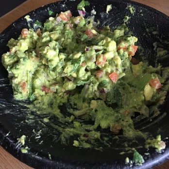Fiesta Azul Tequila House - Tableside Guacamole with half the normal jalapeño - Mexican Near Me - Melbourne, Florida