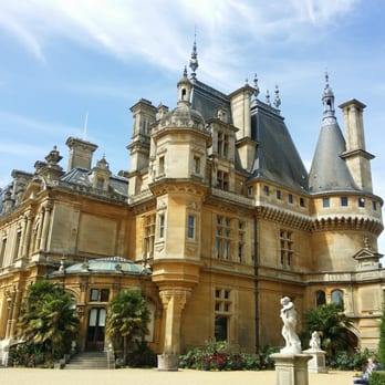 Waddesdon Manor - Back side view of this beautiful manor - Landmarks & Historical Buildings Near Me - Aylesbury, BKM