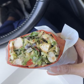 Enjoy Cafe And Catering - I think this one was the chipotle wrap, but I'm not 100%. I had chips in it and chicken along with other stuff and it was insanely good. - Cafes Near Me - West Hills, California Enjoy Cafe And Catering - I think this one was the chipotle wrap, but I'm not 100%. I had chips in it and chicken along with other stuff and it was insanely good. - Cafes Near Me - West Hills, California