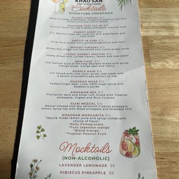 Khao San Pearl - Drinks menu - Tapas/Small Plates Near Me - Portland, Oregon Khao San Pearl - Drinks menu - Tapas/Small Plates Near Me - Portland, Oregon