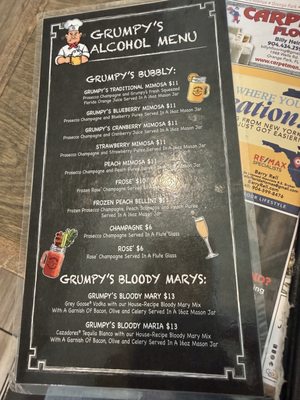 Menu photo 4 Grumpy's Restaurant Neptune Beach, FL