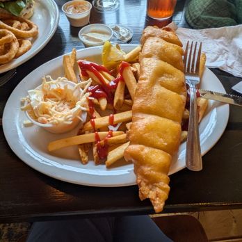 Cornwalls Pub - Fish and chips. Big fish. Longer than a dinner fork. - Pubs Near Me - Mallorytown, Ontario Cornwalls Pub - Fish and chips. Big fish. Longer than a dinner fork. - Pubs Near Me - Mallorytown, Ontario