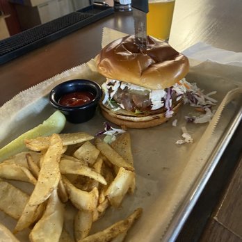 North Channel - Bacon Jam Burger - Beer, Wine & Spirits Near Me - Manistee, Michigan North Channel - Bacon Jam Burger - Beer, Wine & Spirits Near Me - Manistee, Michigan