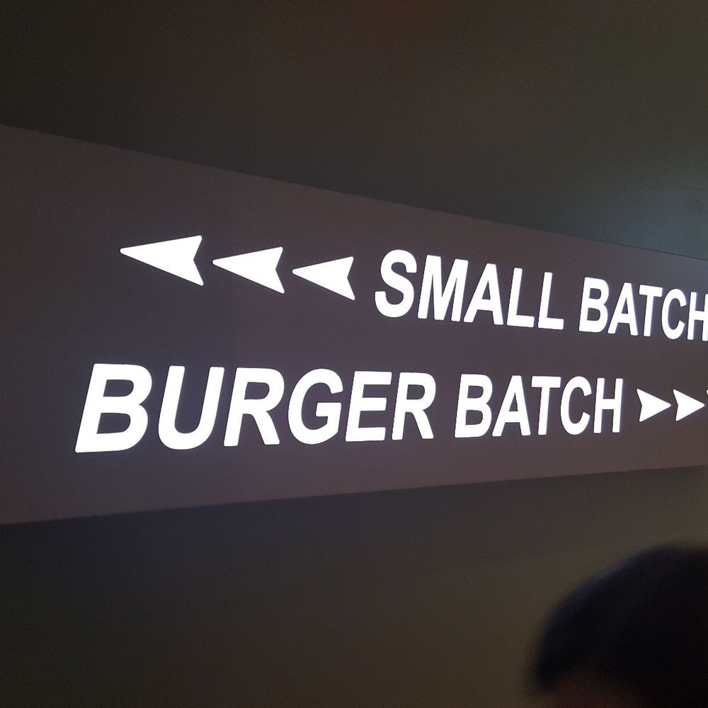 Small Batch - Sign - Breweries Near Me - Winston-Salem, North Carolina