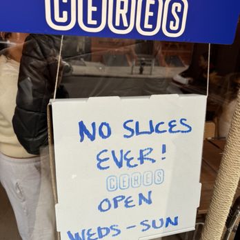 Ceres - Pizza Near Me - New York, New York