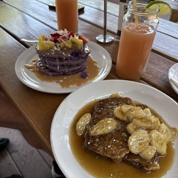 Midtown Spirits - Ube pancakes & Banana Fosters French Toast - Bars Near Me - Sacramento, California