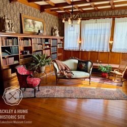 Hackley & Hume Historic Site - Once a bedroom, the Hume House library (est. 1902) holds handcrafted charm, family relics & cozy history. Visit today!