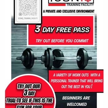 Iconiq Training Facility - Take Advantage of our 3 Day Free Pass DM for more information - Trainers Near Me - Fontana, California Iconiq Training Facility - Take Advantage of our 3 Day Free Pass DM for more information - Trainers Near Me - Fontana, California