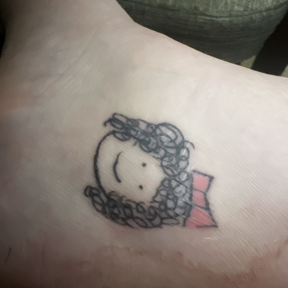 This is the tattoo I got. It's my past Grandmother's signature that is very special to me. Amanda did an amazing job. This is the tattoo I got. It's my past Grandmother's signature that is very special to me. Amanda did an amazing job.