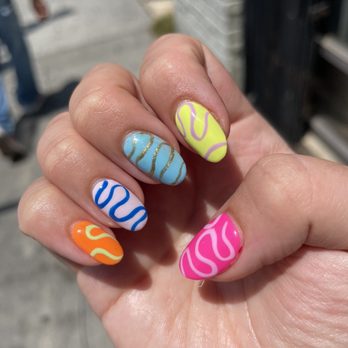 Pinks Nail Spa - Gel X manicure by Jessica - Nail Salons Near Me - Los Angeles, California