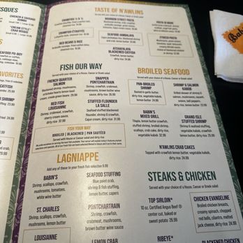 Babin's Seafood House - Seafood Near Me - Katy, Texas