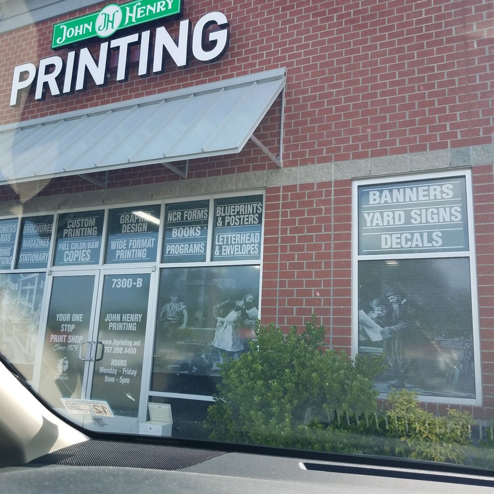 John Henry Printing - Printing Services Near Me - Yorktown, Virginia