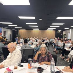 The MET Church - Fun Senior Group meeting every Thursday Morning. We may have whether Potluck or special occasion luncheon or dinner w/ great experience.