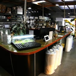 GreenCoast Orange - Hydroponic Equipment in the Front Counter