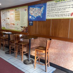 tables and chairs