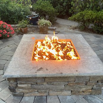 System Pavers - Beautiful 4ft square fire pit! - Masonry/Concrete Near Me - Fremont, California System Pavers - Beautiful 4ft square fire pit! - Masonry/Concrete Near Me - Fremont, California