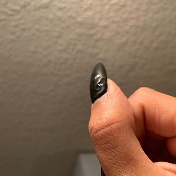 Escape Nails and Spa - Gel nail, bumpy af.... - Nail Salons Near Me - Henrico, Virginia