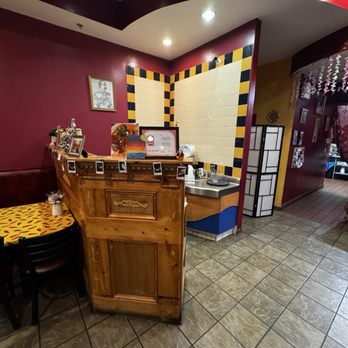 Changs Thai Cuisine - The host's area of the restaurant - Thai Near Me - Sacramento, California