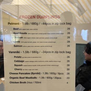 Leleka - Menu for frozen dumplings Jan 2023 - Ukrainian Near Me - San Francisco, California Leleka - Menu for frozen dumplings Jan 2023 - Ukrainian Near Me - San Francisco, California
