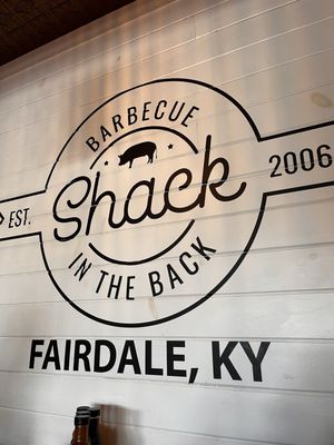 Shack in the Back BBQ by null